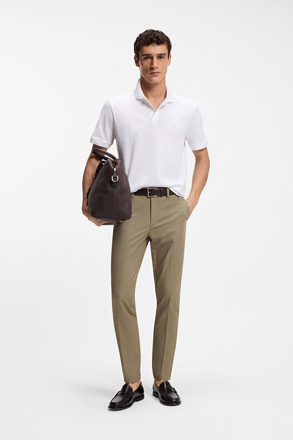 ΜΠΛΟΥΖΑ POLO BOSS - 100 ΛΕΥΚΟ